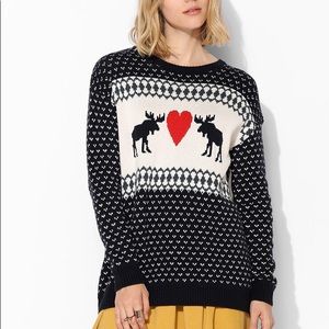 Urban Outfitters BDG Animal Games Sweater